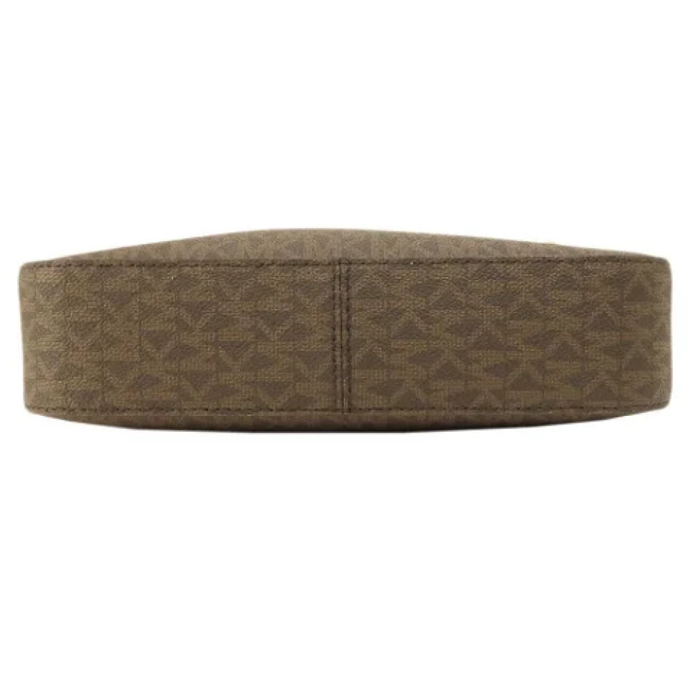 Michael Kors Pre-owned Canvas shoulder-bags Brown Dames