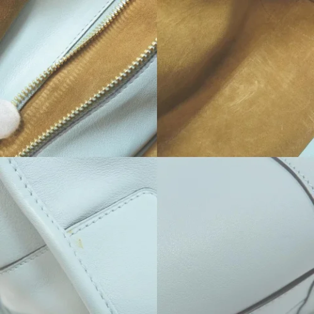 Loewe Pre-owned Leather handbags Blue Dames