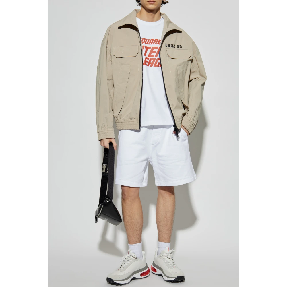 Dsquared2 Logo shorts White Heren