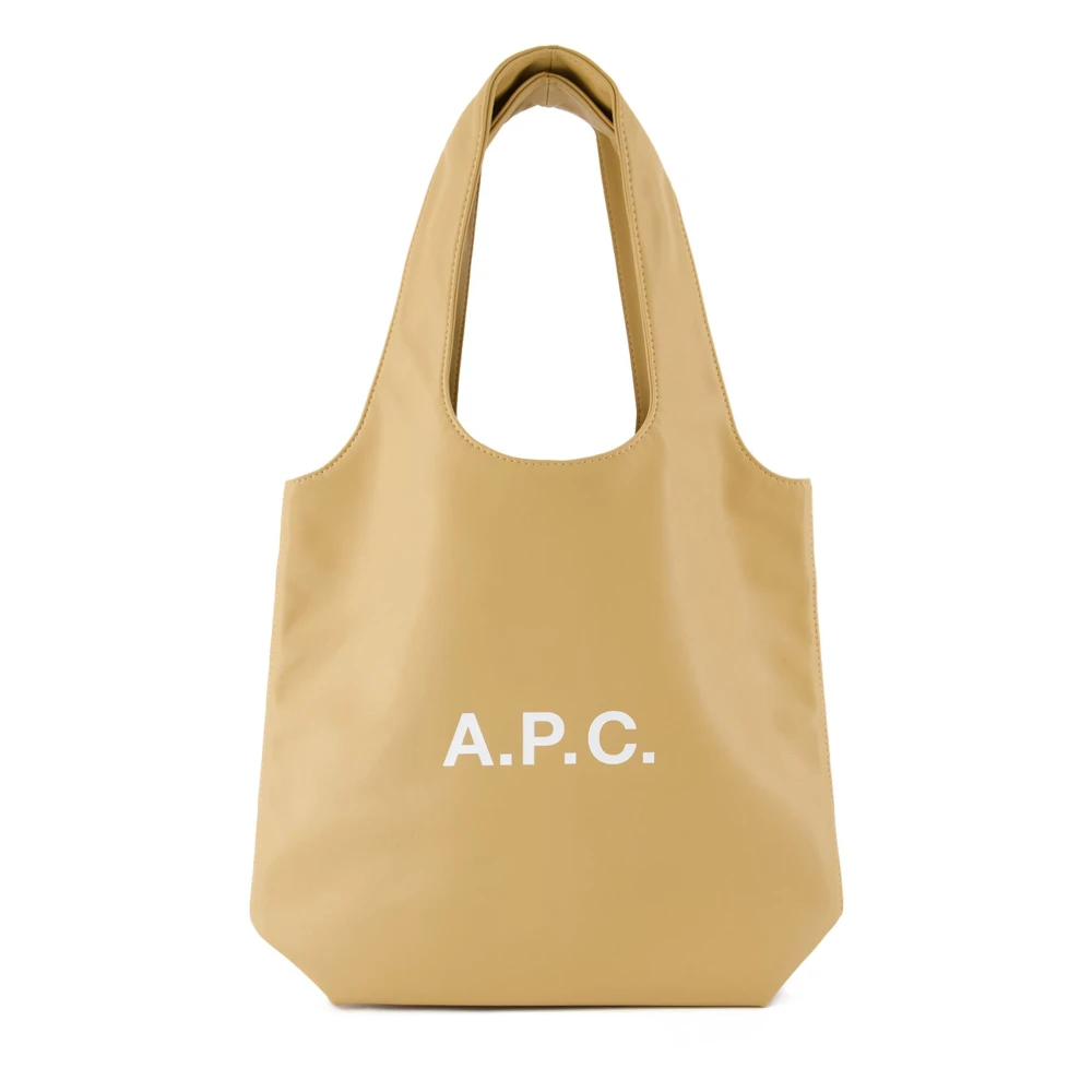 A.p.c. Tote Bag met Rits Beige Dames