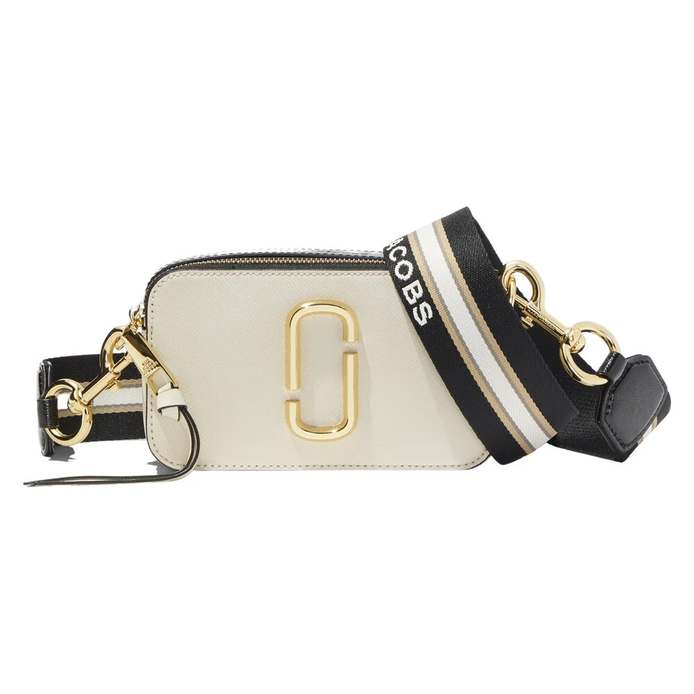 Marc Jacobs Snapshot Schoudertas White Dames