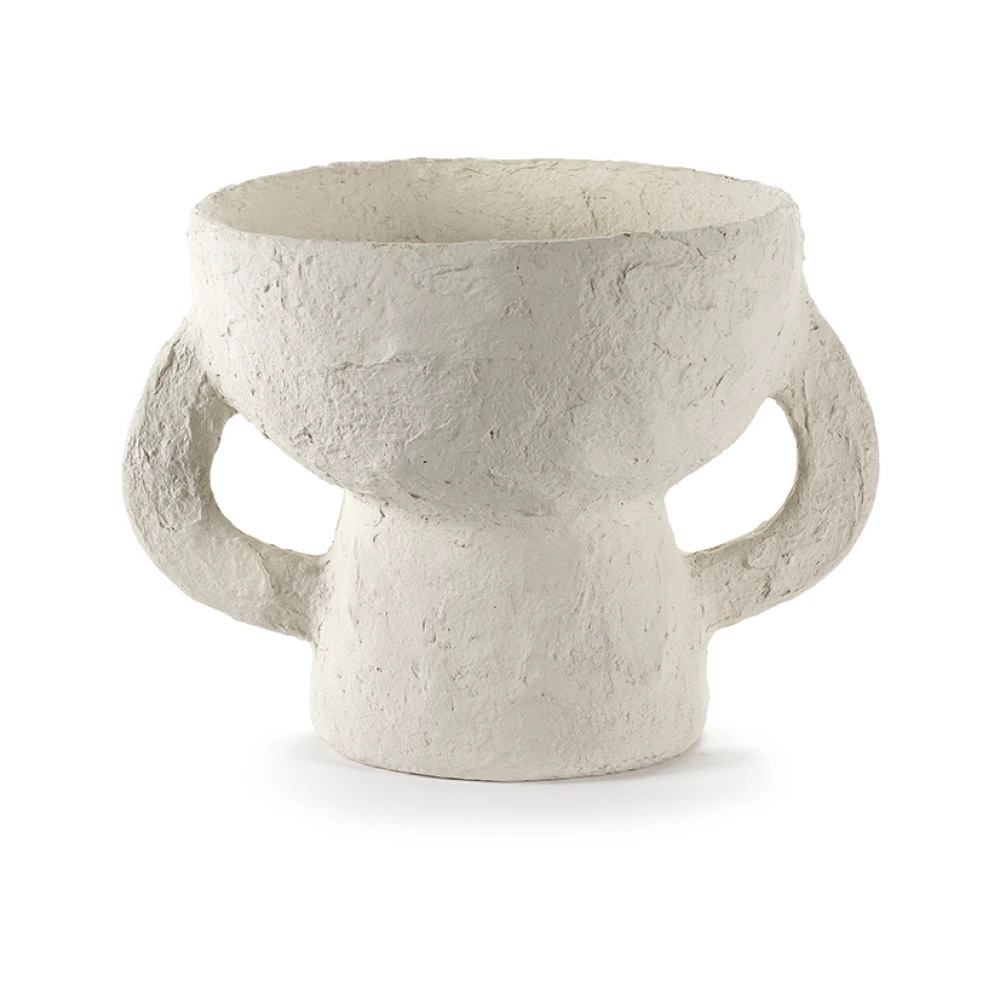 Serax Aarde S Papier-Maché Vaas White Heren