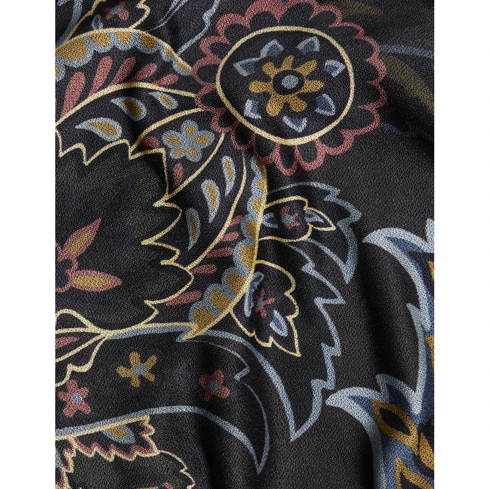 ETRO Bloemen Paisley Print Sheath Jurk Multicolor Dames