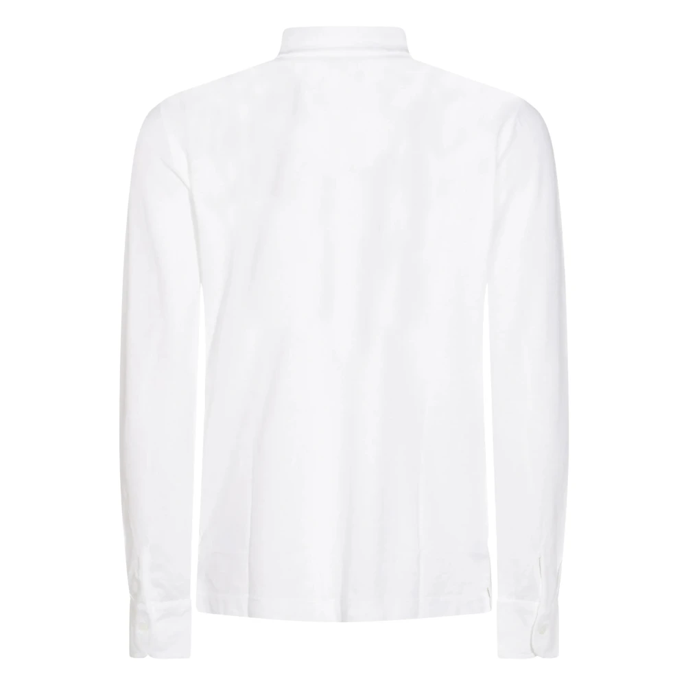 Zanone Wit Overhemd Klassieke Stijl White Heren