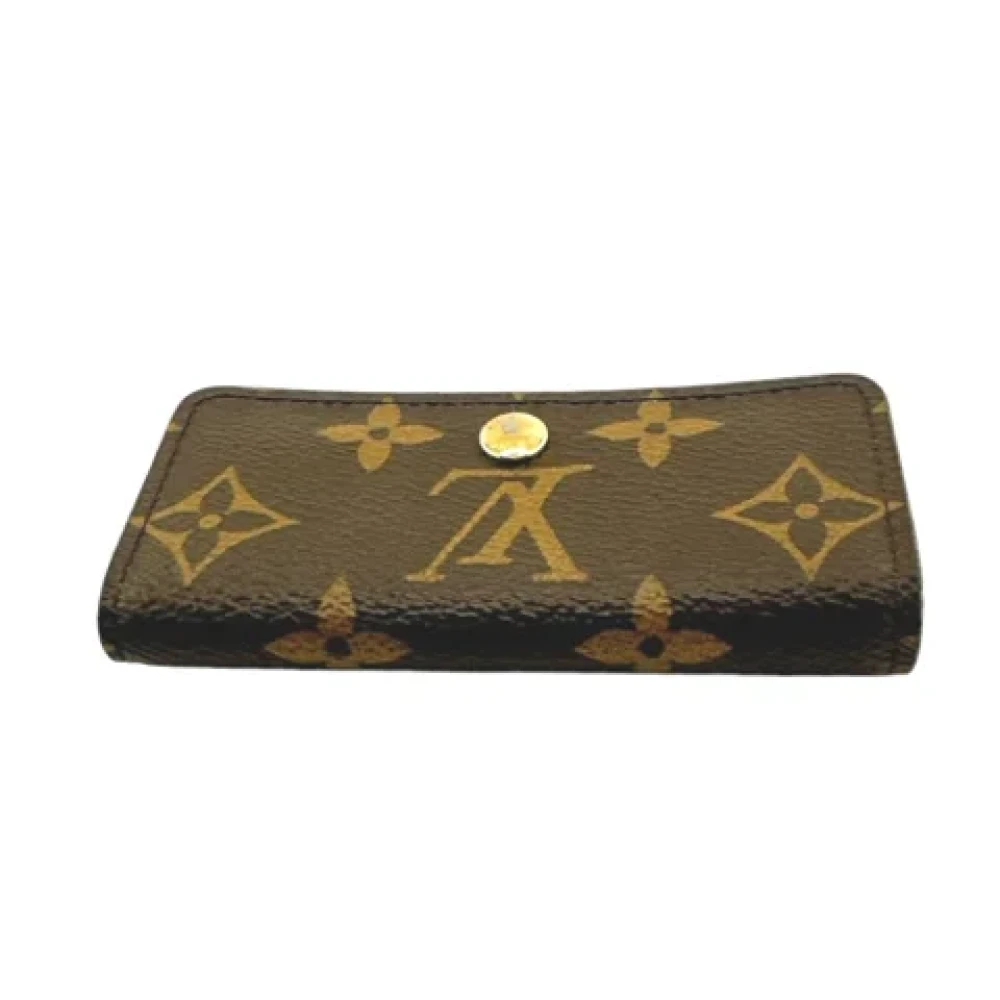 Louis Vuitton Vintage Pre-owned Canvas key-holders Brown Dames