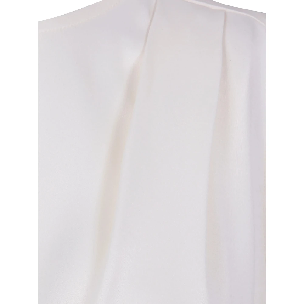 Twinset Elegante Parel Top Beige Dames