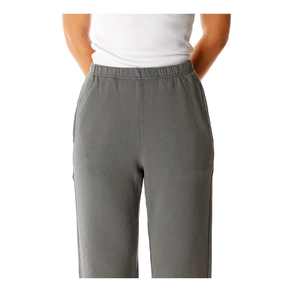 American vintage Lichte joggingbroek met zijzakken Gray Dames