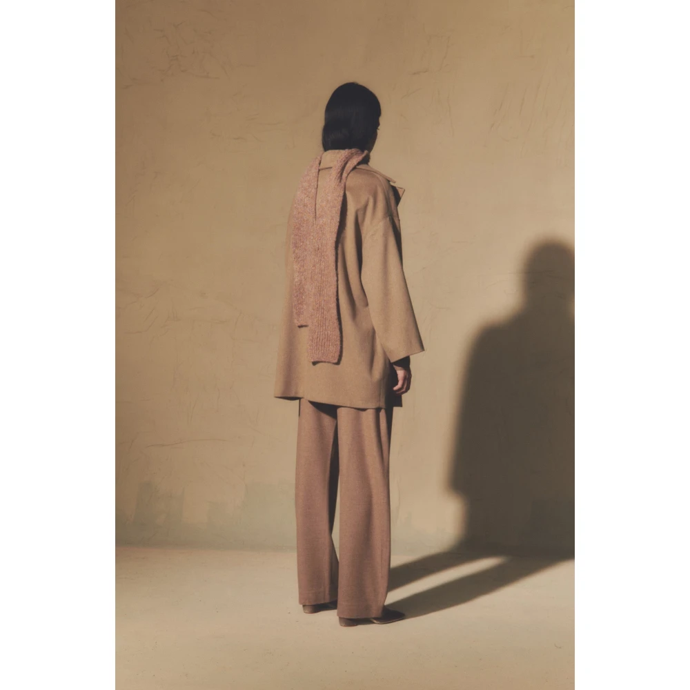 Cortana Dan Cashmere Zijden Sjaal Beige Dames