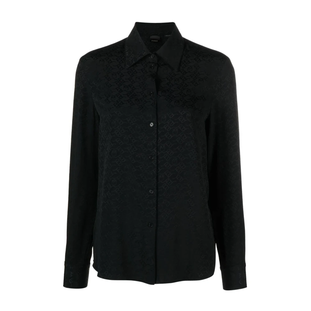 Pinko Women's Black Elegant Long Sleeve Shirt - Shirts - Xl - Blouses & Shirts