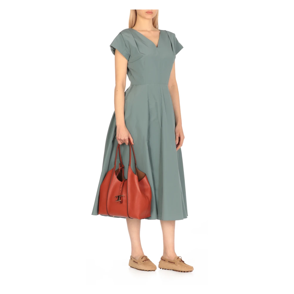 TOD'S Rode leren schoudertas met Pochette Red Dames