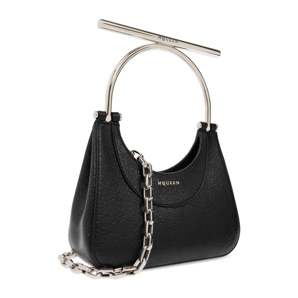 alexander mcqueen Schoudertas met logo Black Dames