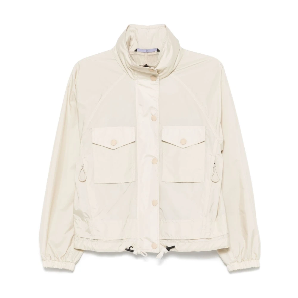 Moncler Women's Beige Light Jackets, M, Light Jacket
