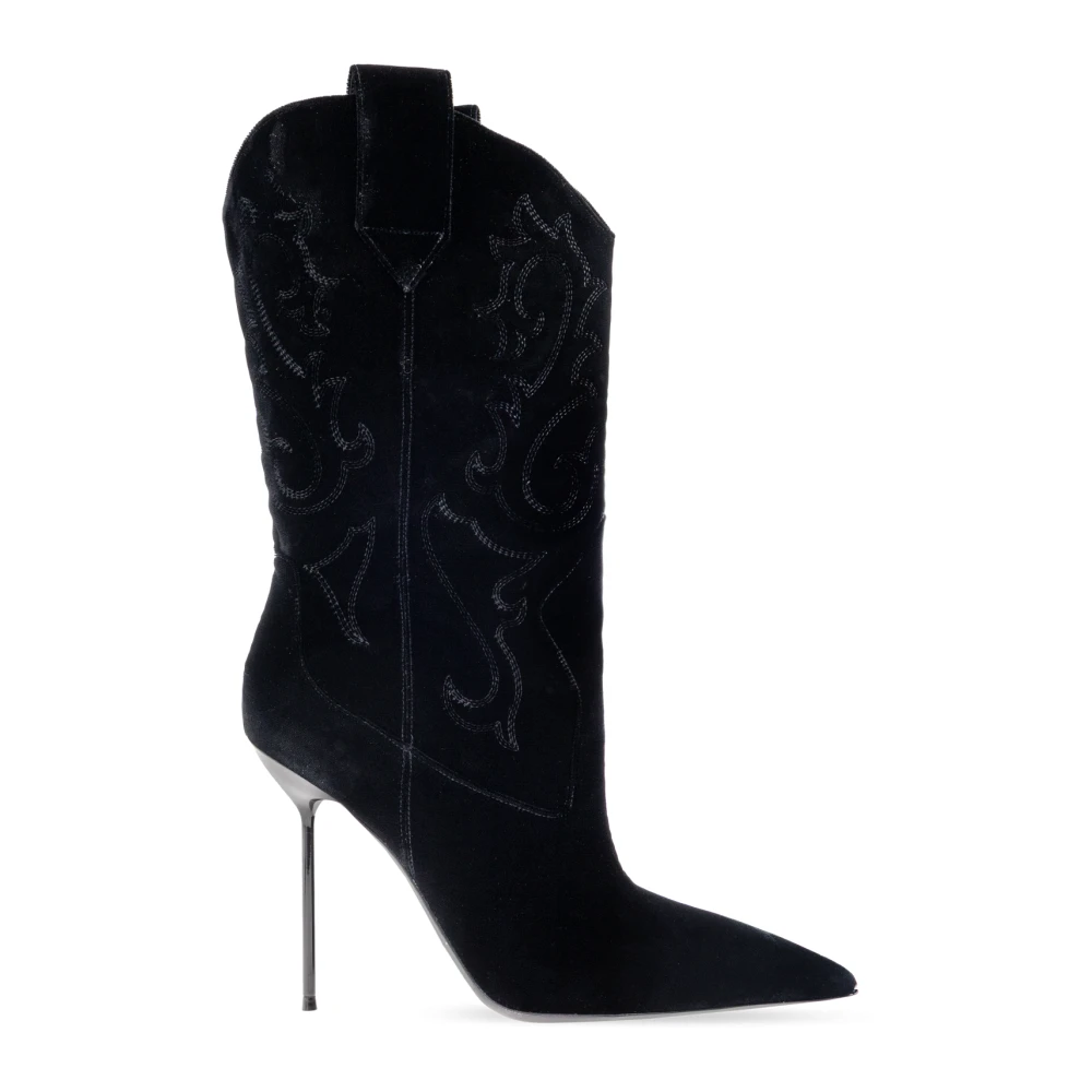 Paris Texas Donna Nero Scarpe, 39 1/2 Eu, New,