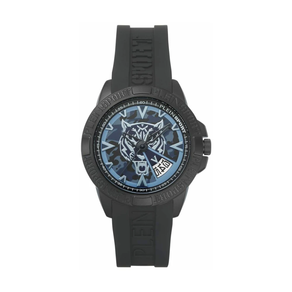 Plein Sport , Herren, Sport, Schwarzk, One Size