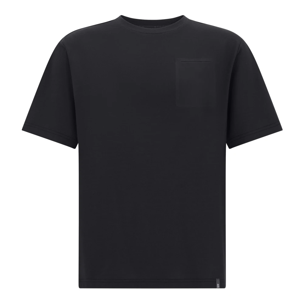 Boggi Milano Herren Schwarz Oberteile, K, Sgröße: