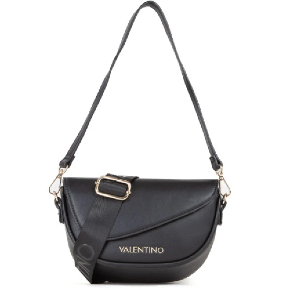 Valentino by Mario Valentino Zwarte Crossbody Tas met Stijl Black Dames