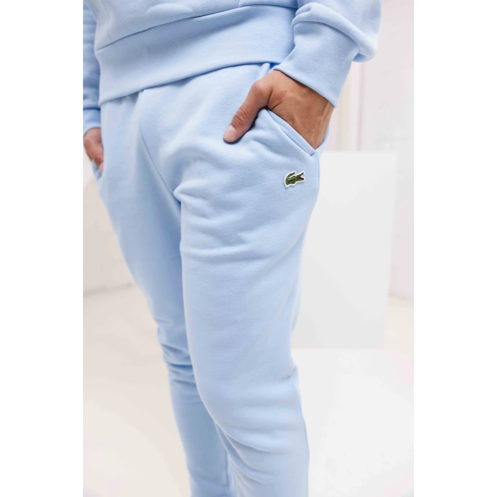 Lacoste Hoodie Trainingspak Blue Heren