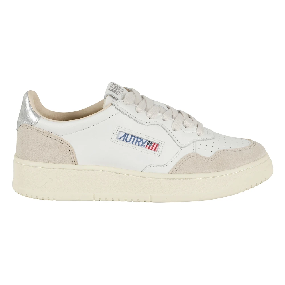 Autry Medalist Low Dames Schoenen Wit