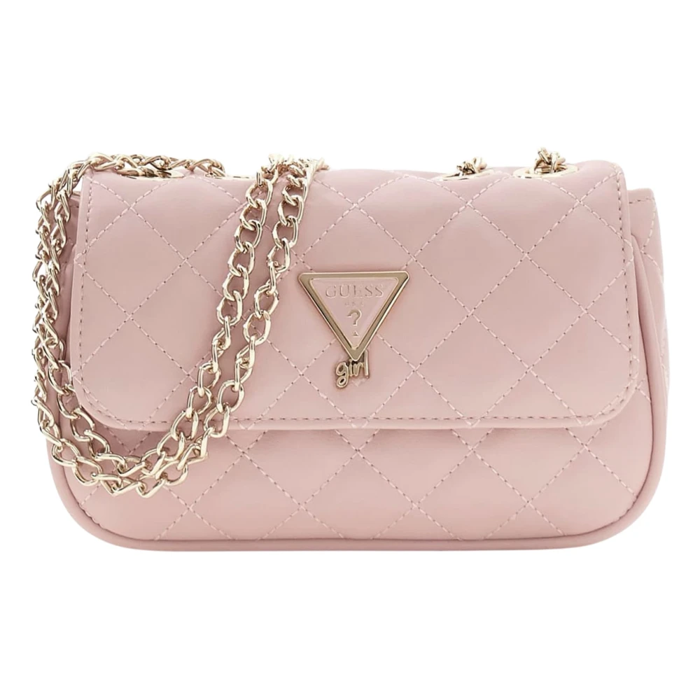Guess , Bags, Female, Pink, One Size, Mini Convertible Crossbody Bag