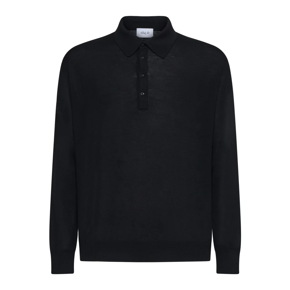 D4.0 Uomo Nero Maglie, 3XL, New,