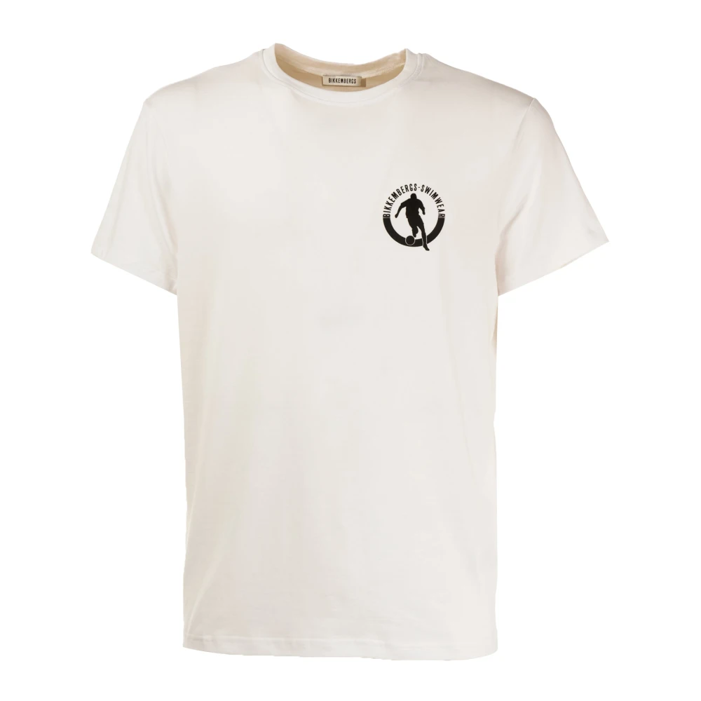 Bikkembergs Stijlvolle T-Shirt Collectie voor Mannen White Heren