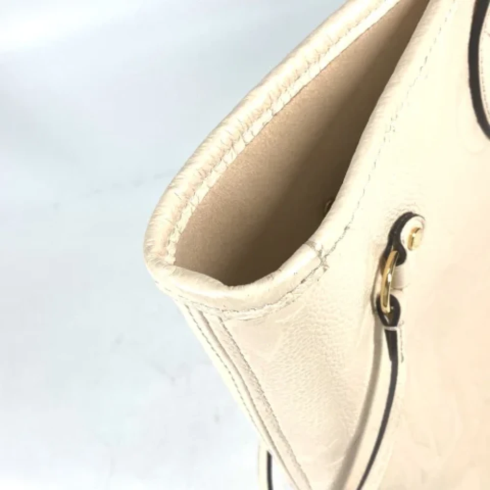 Louis Vuitton Vintage Pre-owned Fabric totes Beige Dames