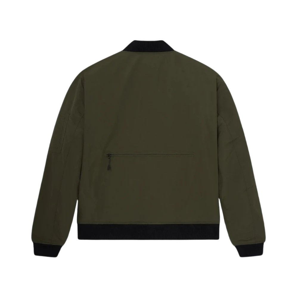Dolly Noire Stijlvolle Bomberjack Green Heren