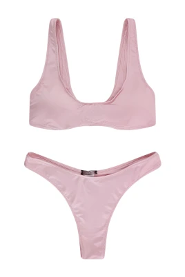Bikini med hög midja
