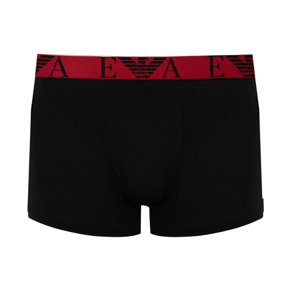 Emporio Armani Klassieke Boxers 3 Pack Set Black Heren