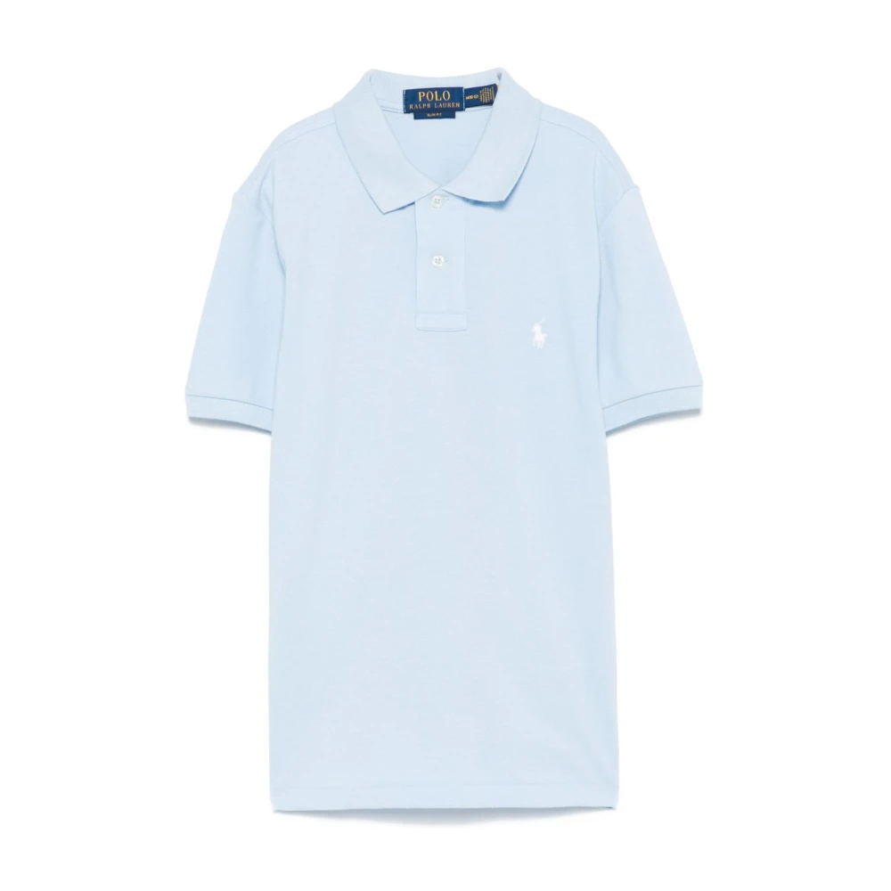 Polo Ralph Lauren Heldere Blauwe T-shirts en Polos Blue Heren