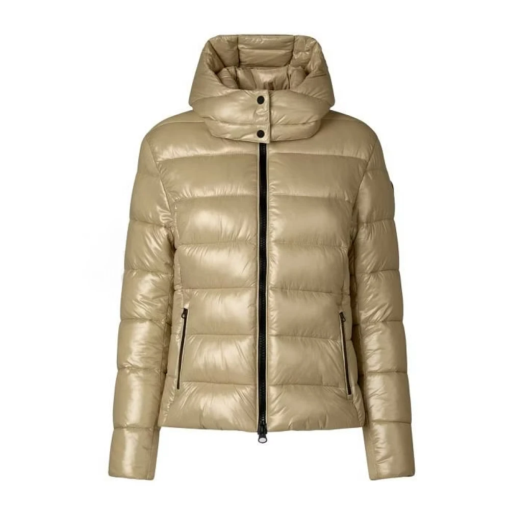 Save The Duck Winddicht Nylon Jack met Plumtech Beige Dames