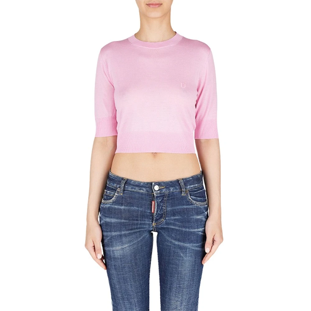 Knitwear > Round-neck Knitwear - - Dsquared2 - Modalova
