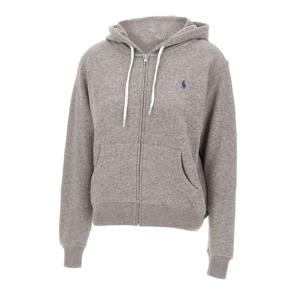 Polo Ralph Lauren Grå Full-Zip Hoodie