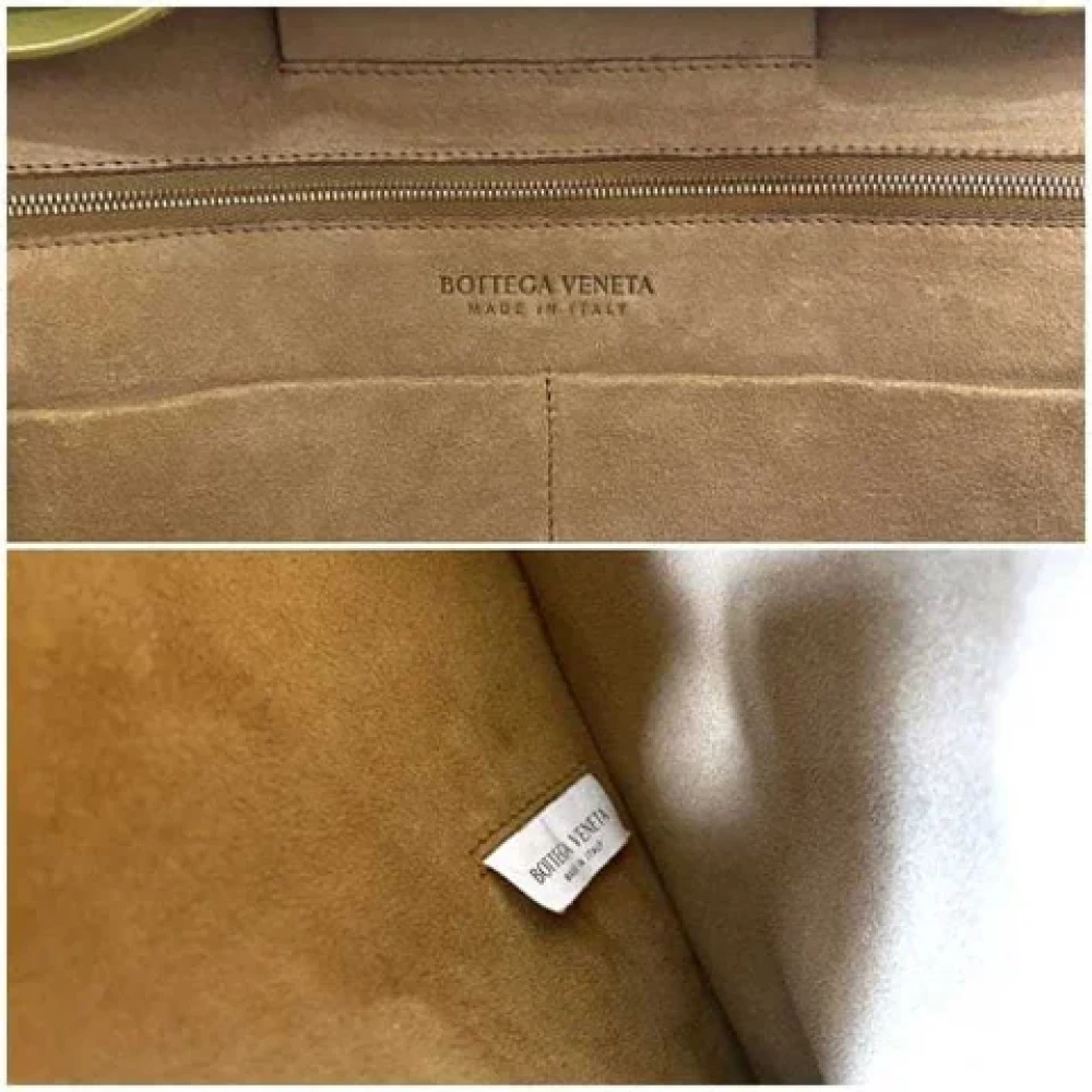 Bottega Veneta Vintage Pre-owned Leather totes Brown Dames