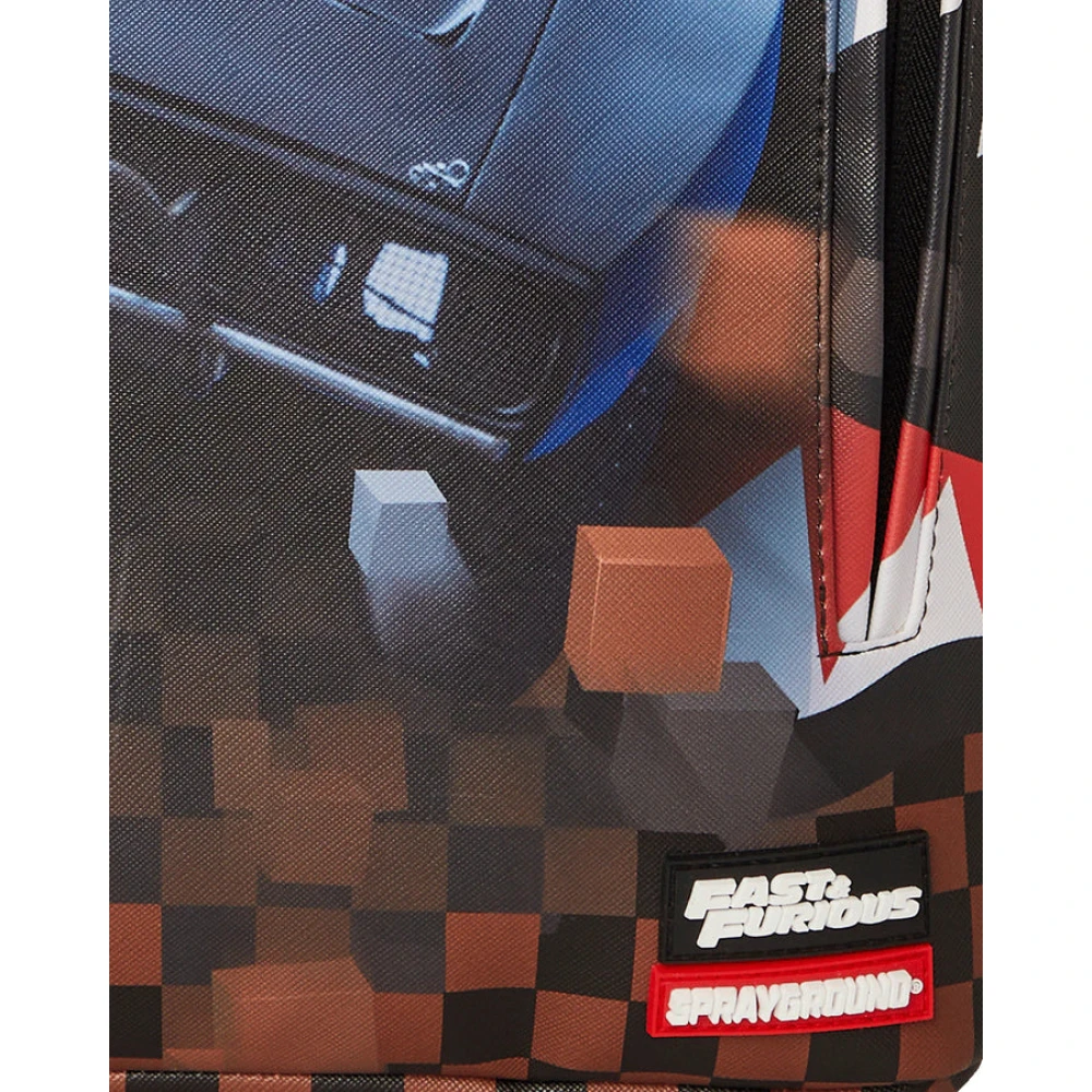 Sprayground Stijlvolle Rugzak voor Dagelijks Gebruik Brown Unisex