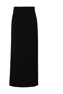 black-column-skirt