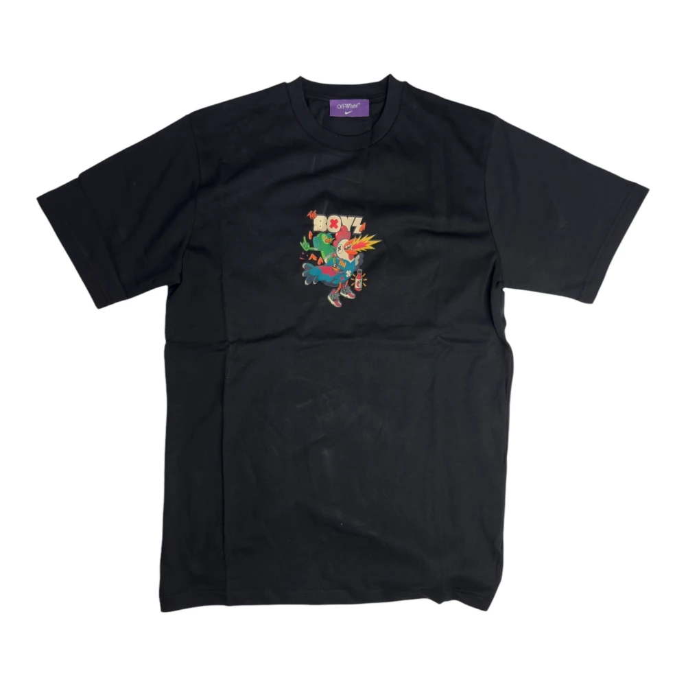 Nike Off-White T-Shirt Samenwerking Black Heren