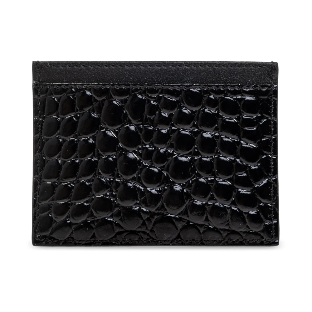 Vivienne Westwood Leren kaarthouder Black Dames