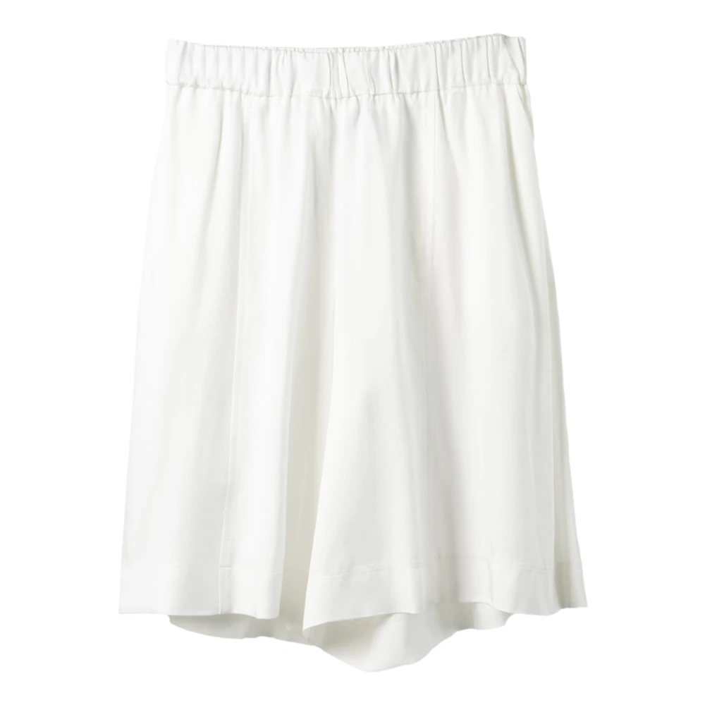 Nude Elegante Shorty Shorts White Dames