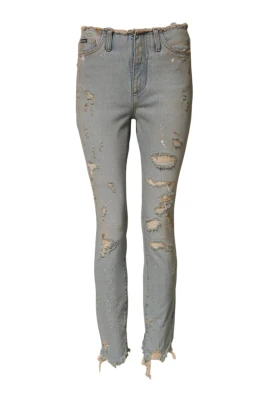 Ljusblå Skinny Denim Jeans