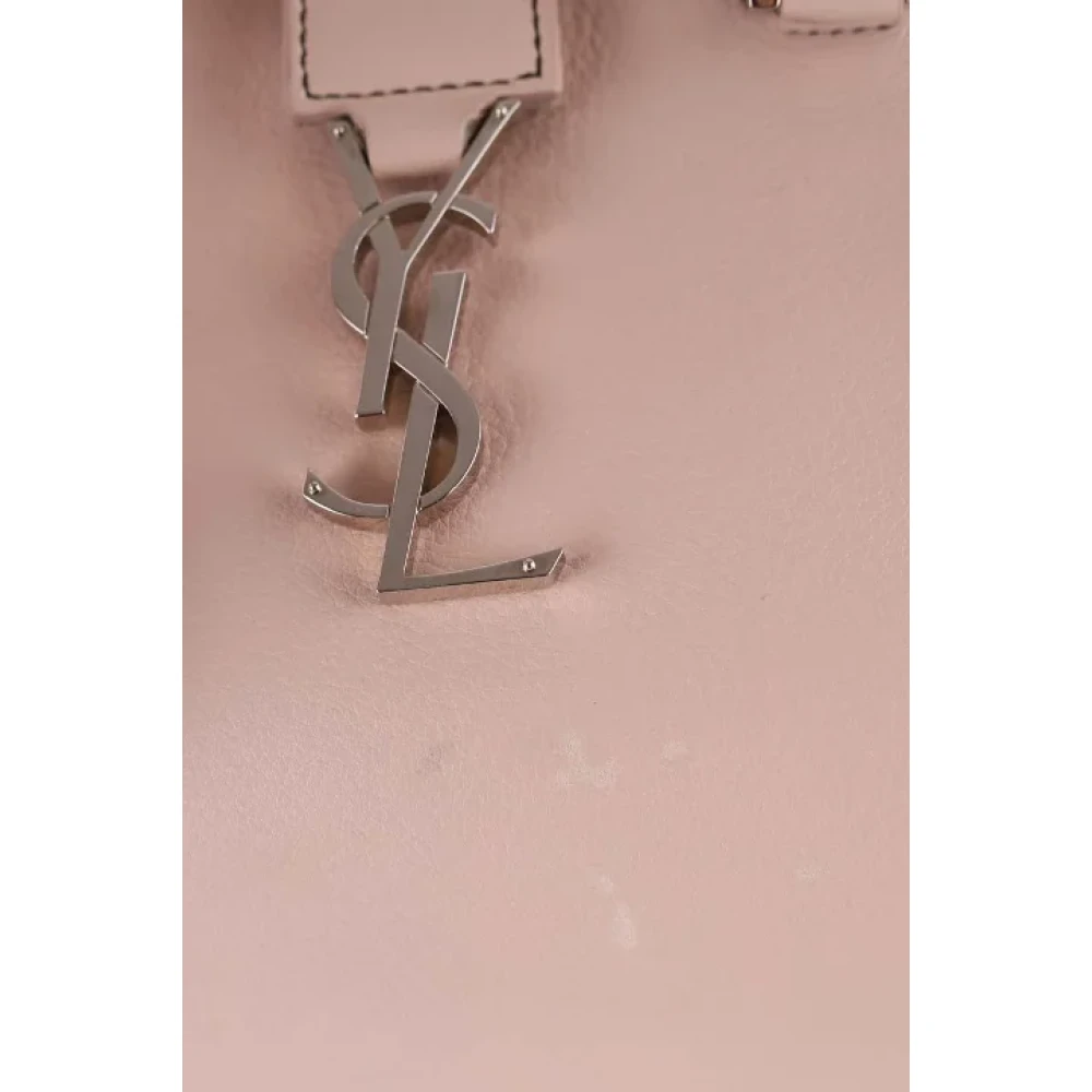Saint Laurent Vintage Pre-owned Leather shoulder-bags Pink Dames