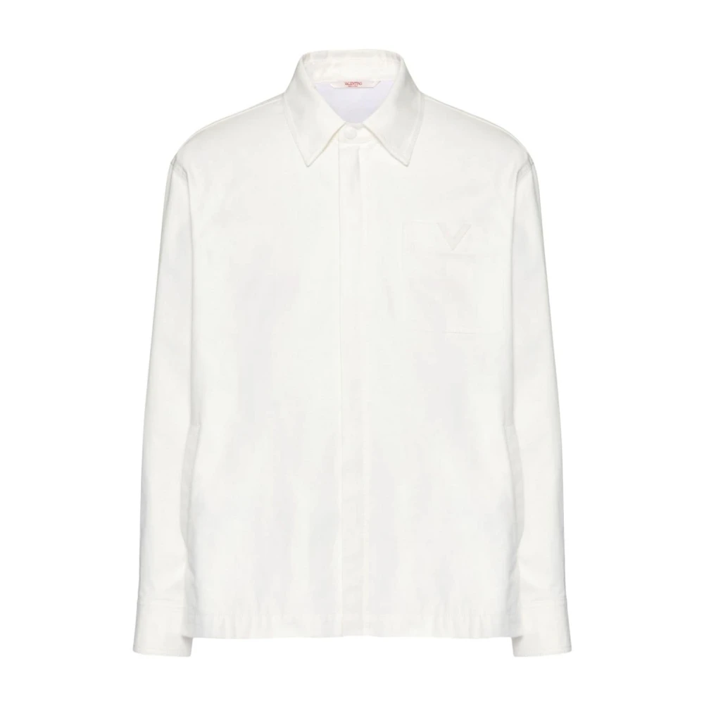 Valentino Garavani Witte Overhemden voor Heren White Heren
