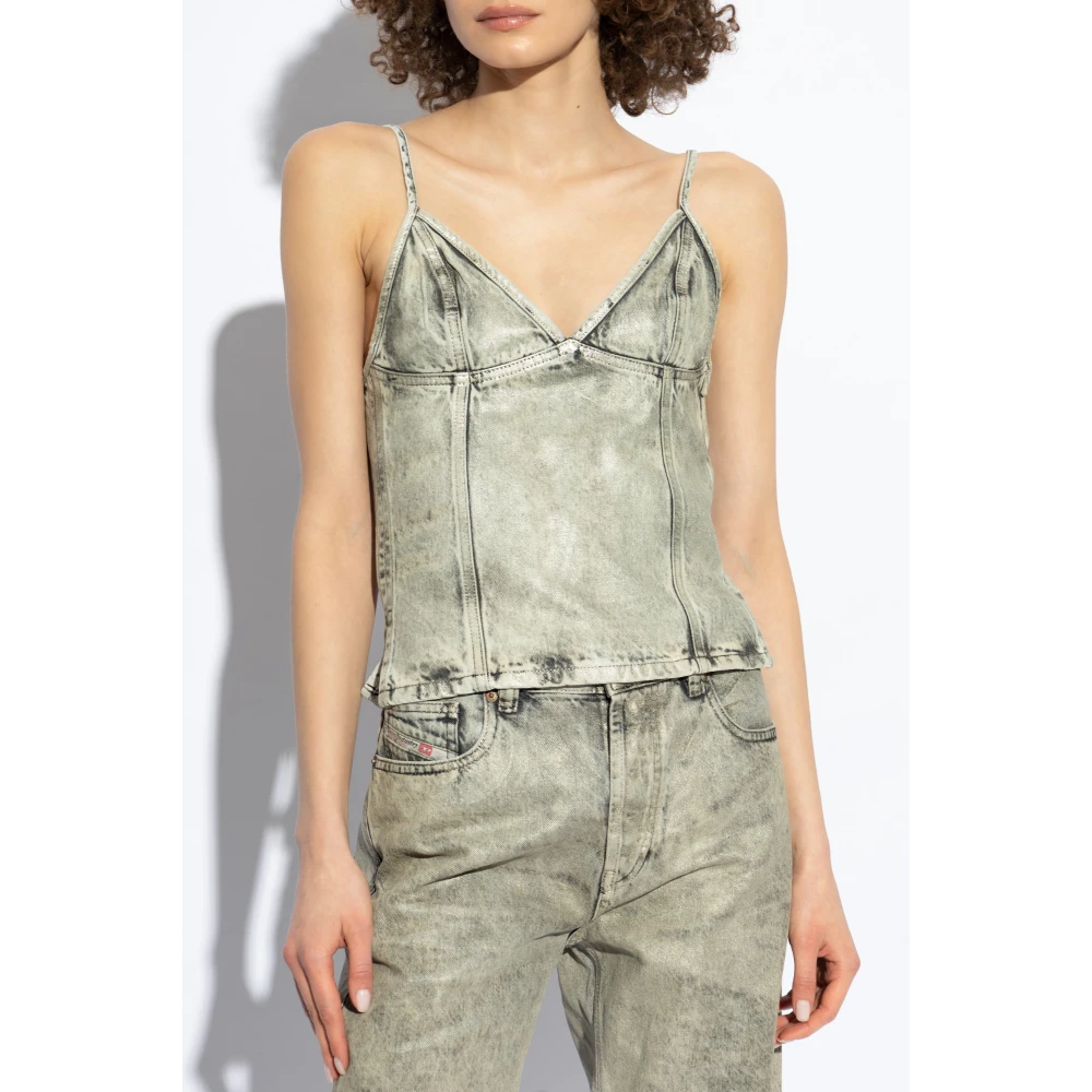 Diesel Top De-Fulsy-S Gray Dames