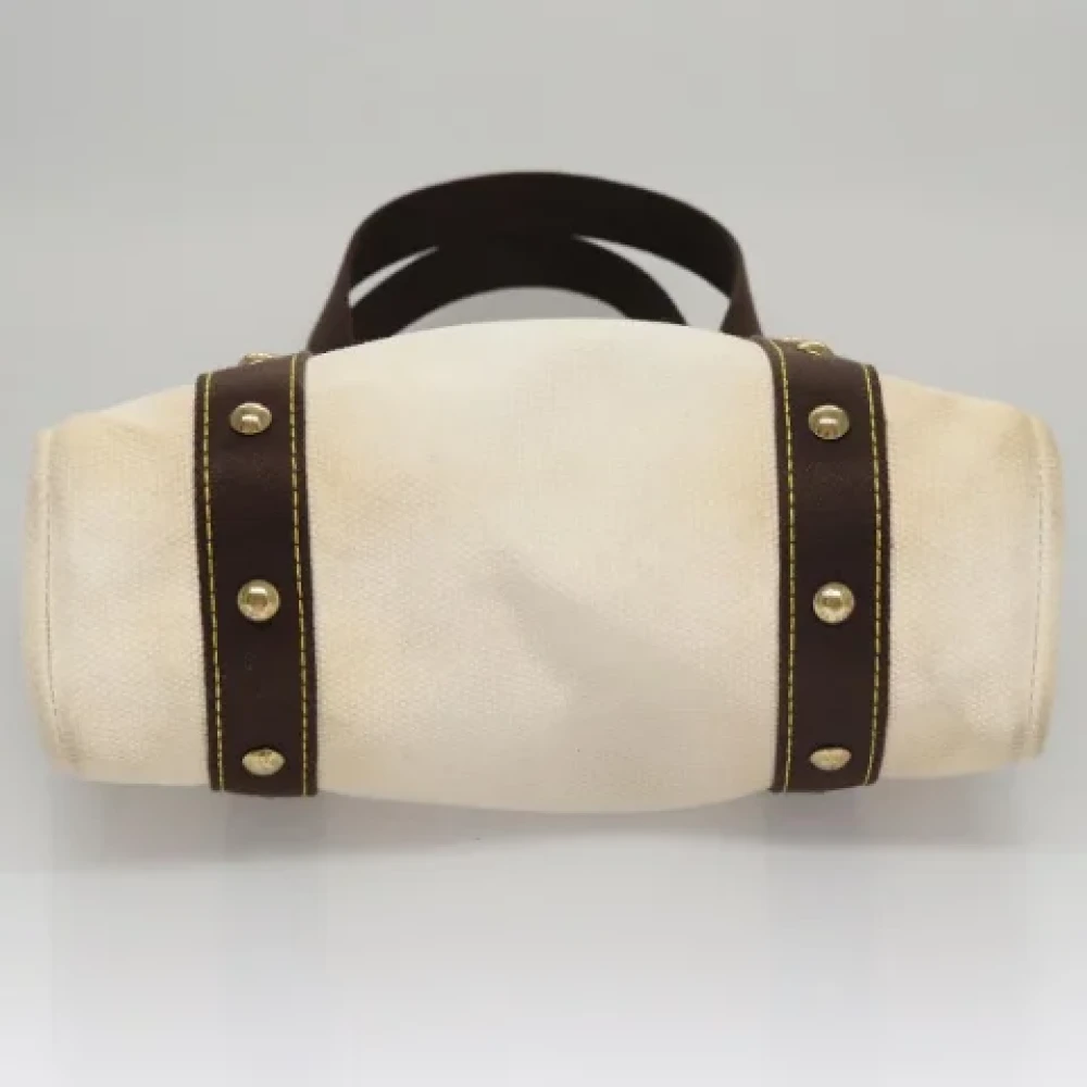 Louis Vuitton Vintage Pre-owned Canvas totes Beige Dames