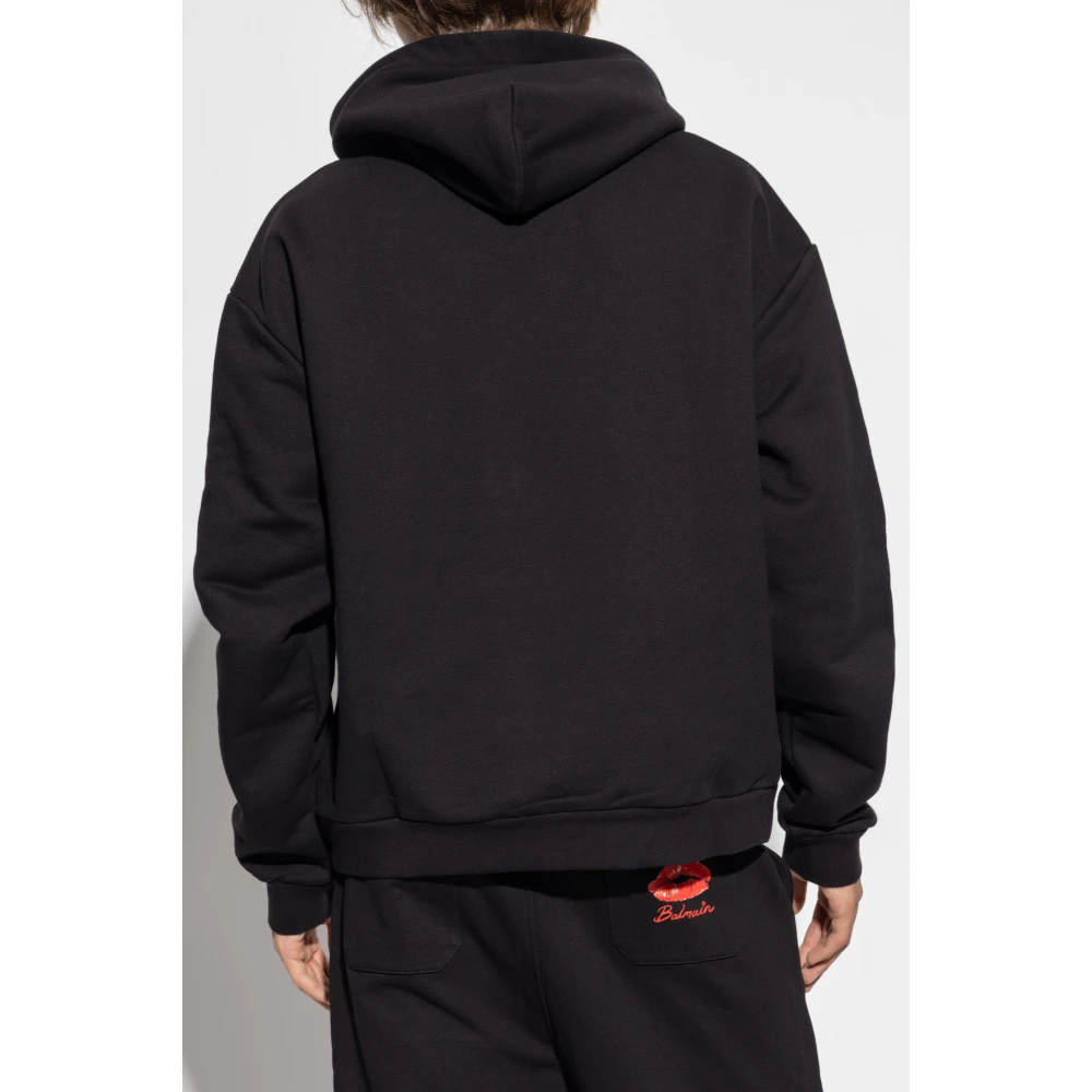 giuseppe zanotti Hoodie Black Heren