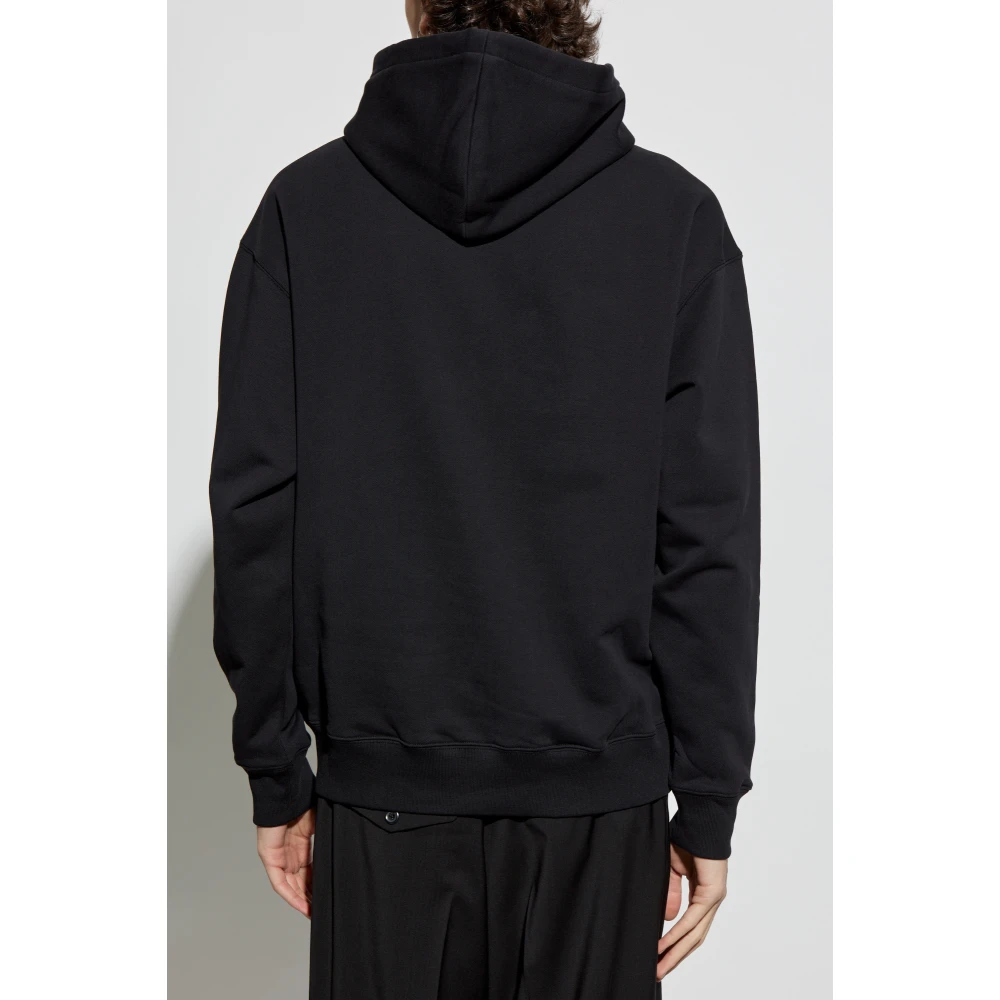 Moschino Hoodie Black Heren