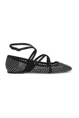 black-ballerinas-elegant-strass-mesh