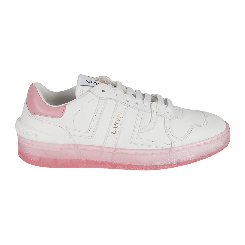 Lanvin Women's White Clay Low Top Sneakers