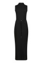 robe-longue-noire-avec-cordon-a-la-taille