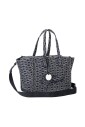 blauw-ecru-monogram-winkel-tas